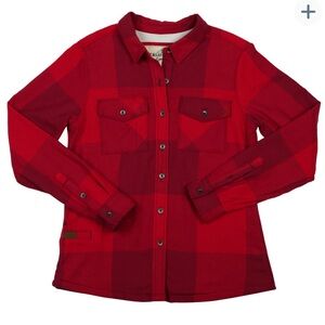 California Cowboy- Women’s High Sierra Shirt, Chilly Pepper Check, Medium